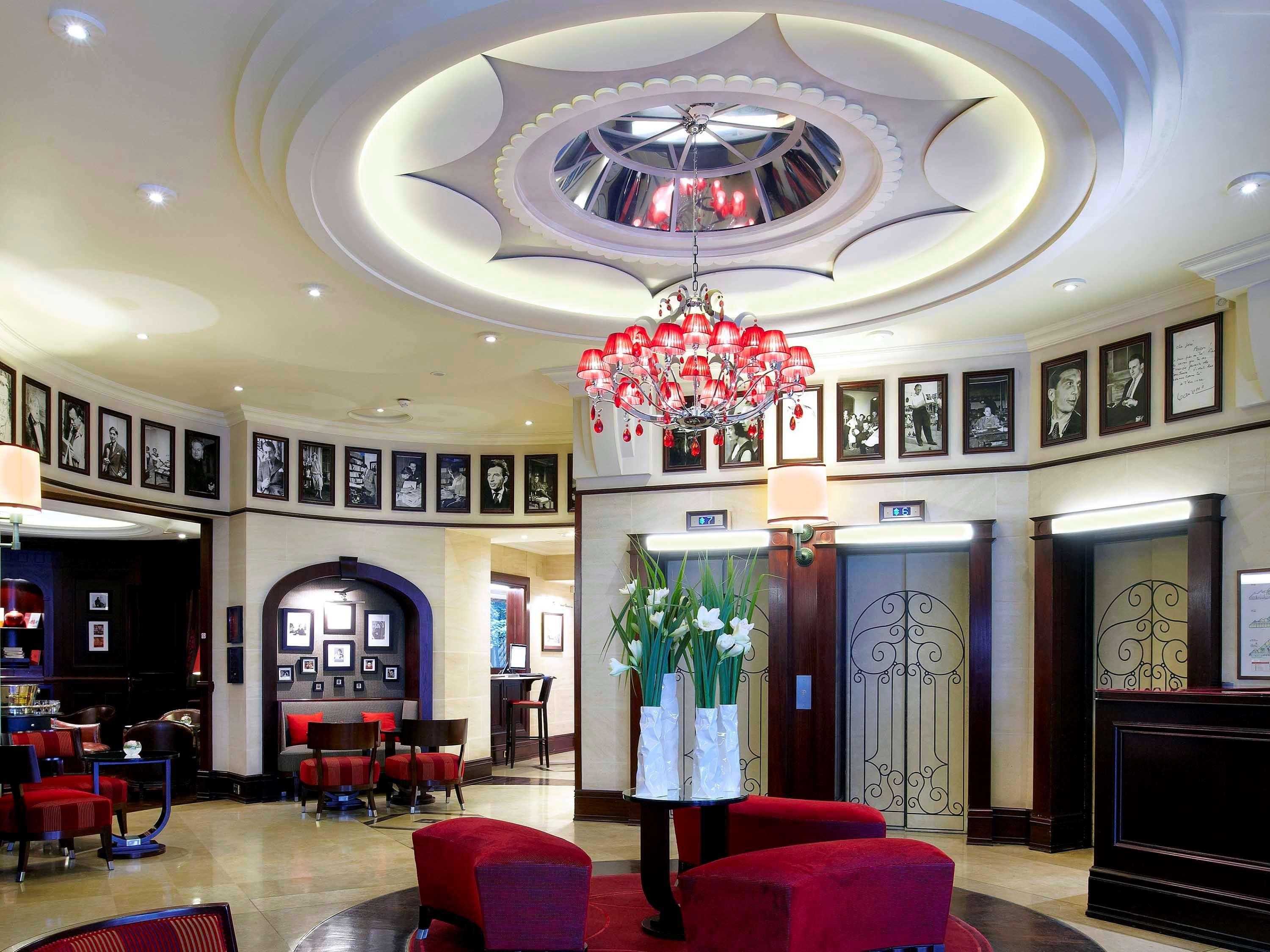 Hotel Pont Royal Париж Екстер'єр фото The lobby of the hotel