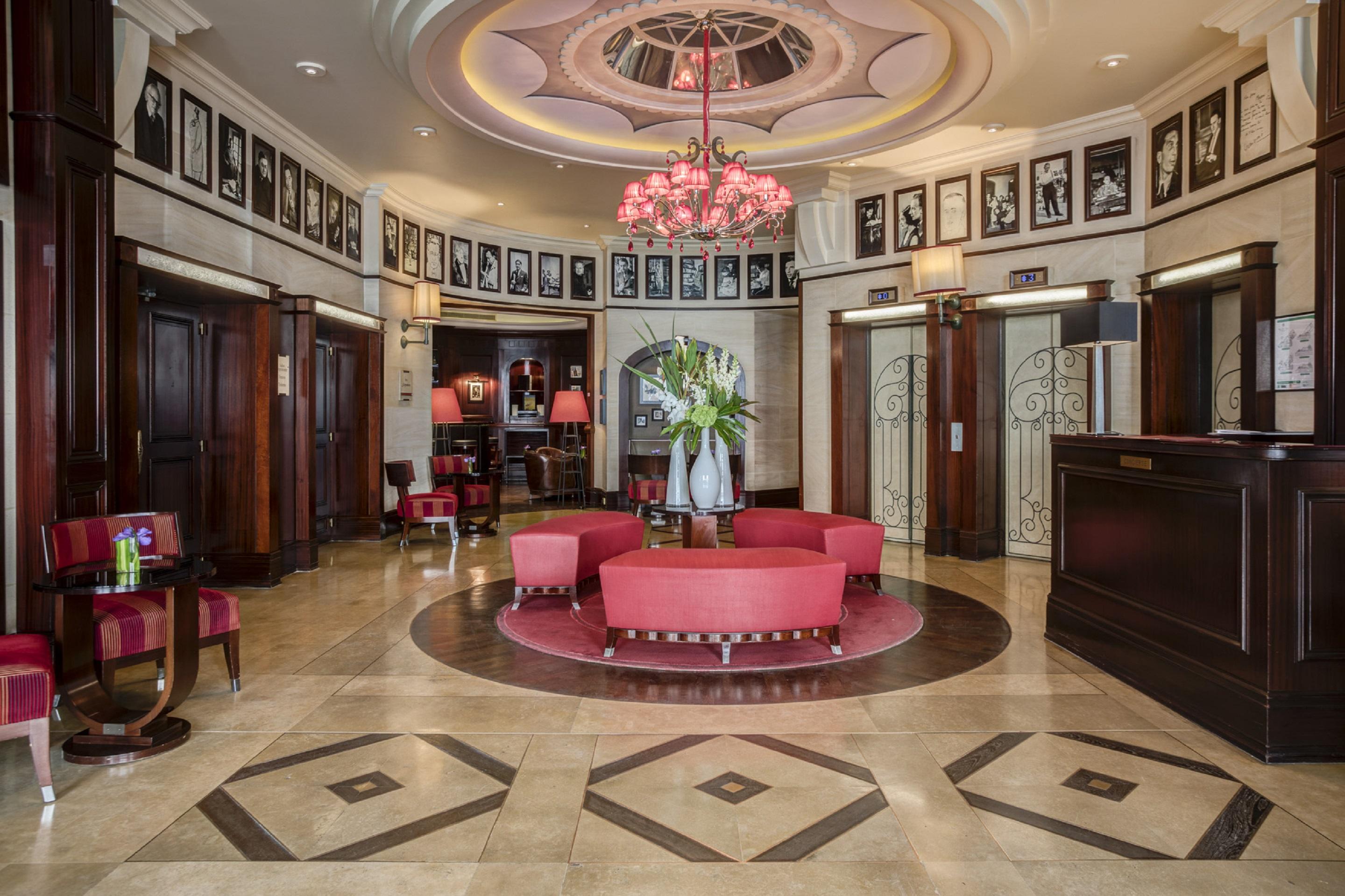 Hotel Pont Royal Париж Екстер'єр фото Lobby